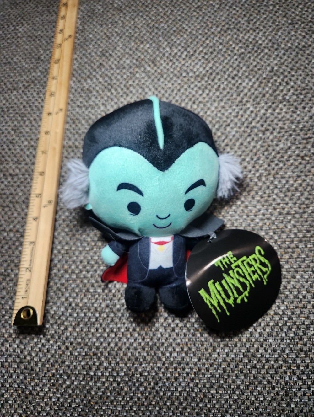 The Munsters TV Sitcom Plush Chibi 7” Grandpa Dracula Plush Doll Toy NWT  Chibi